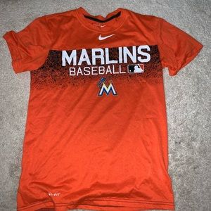 Miami Marlins Nike dri fit shirt